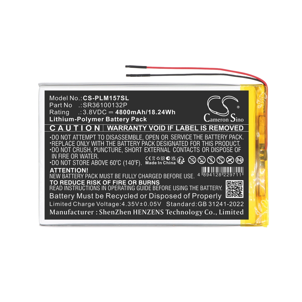 Battery compatible with Polaroid