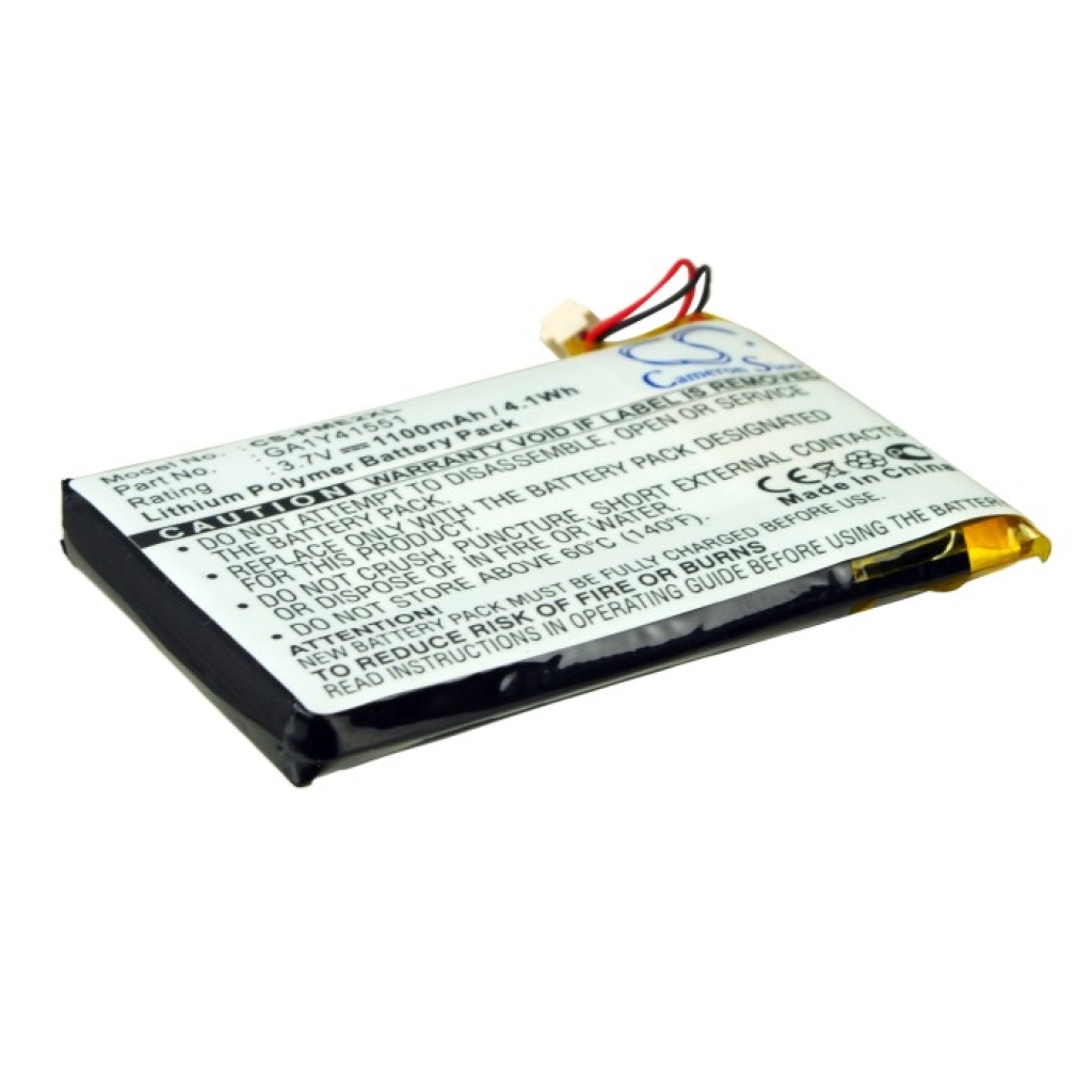 Remplacement de batterie compatible pour Palm GA1Y41551