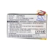 Remplacement de batterie compatible pour Palm GA1Y41551