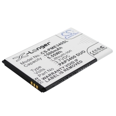 Compatibele batterijvervanging voor Prestigio PAP3400 DUO