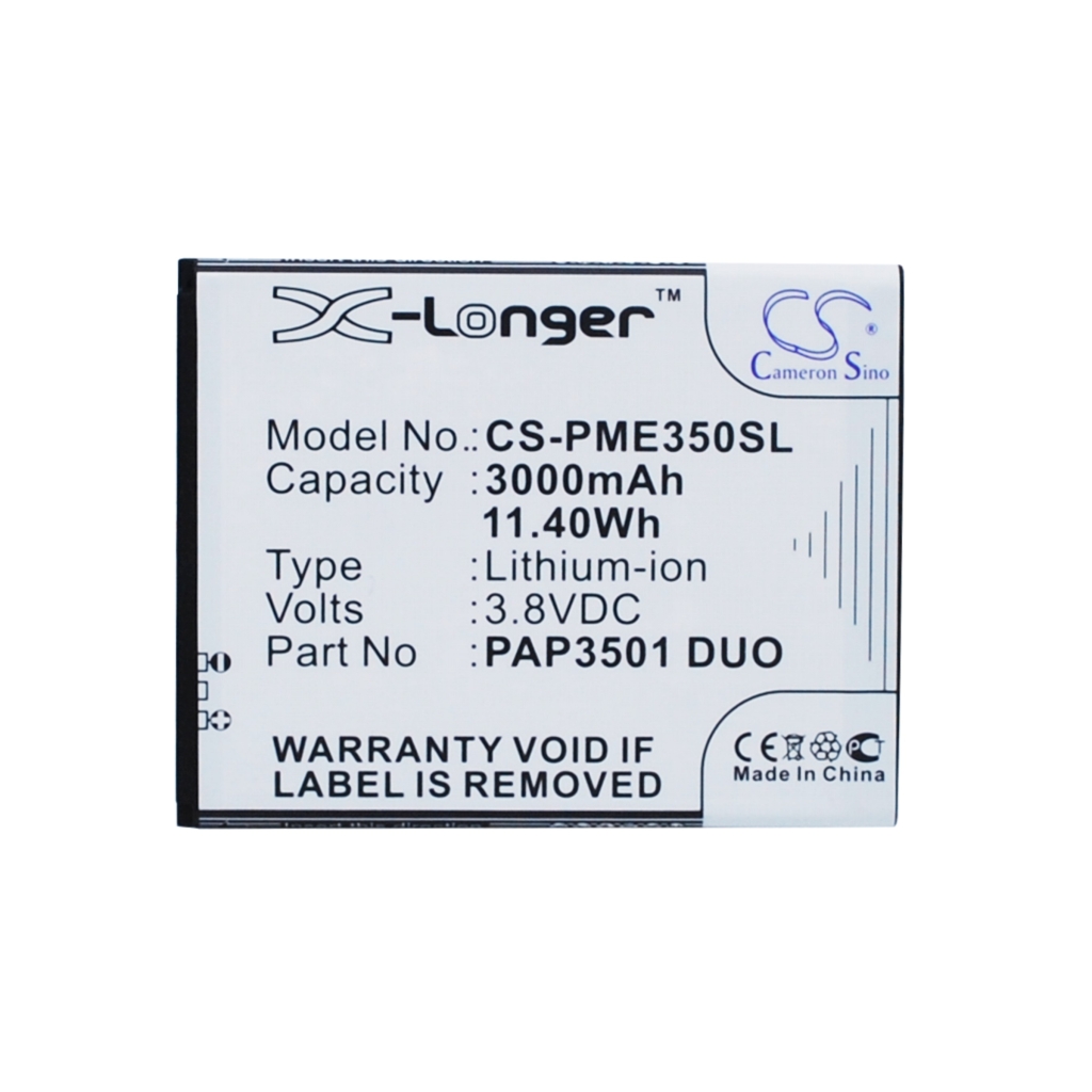 Batterij compatibel met Prestigio CS-PME350SL