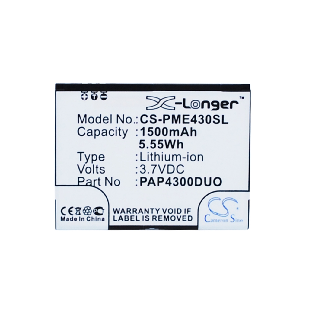 Batterie de téléphone portable Prestigio CS-PME430SL