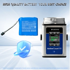 Compatibele batterijvervanging voor Particle Measuring Systems WP-CVI-03