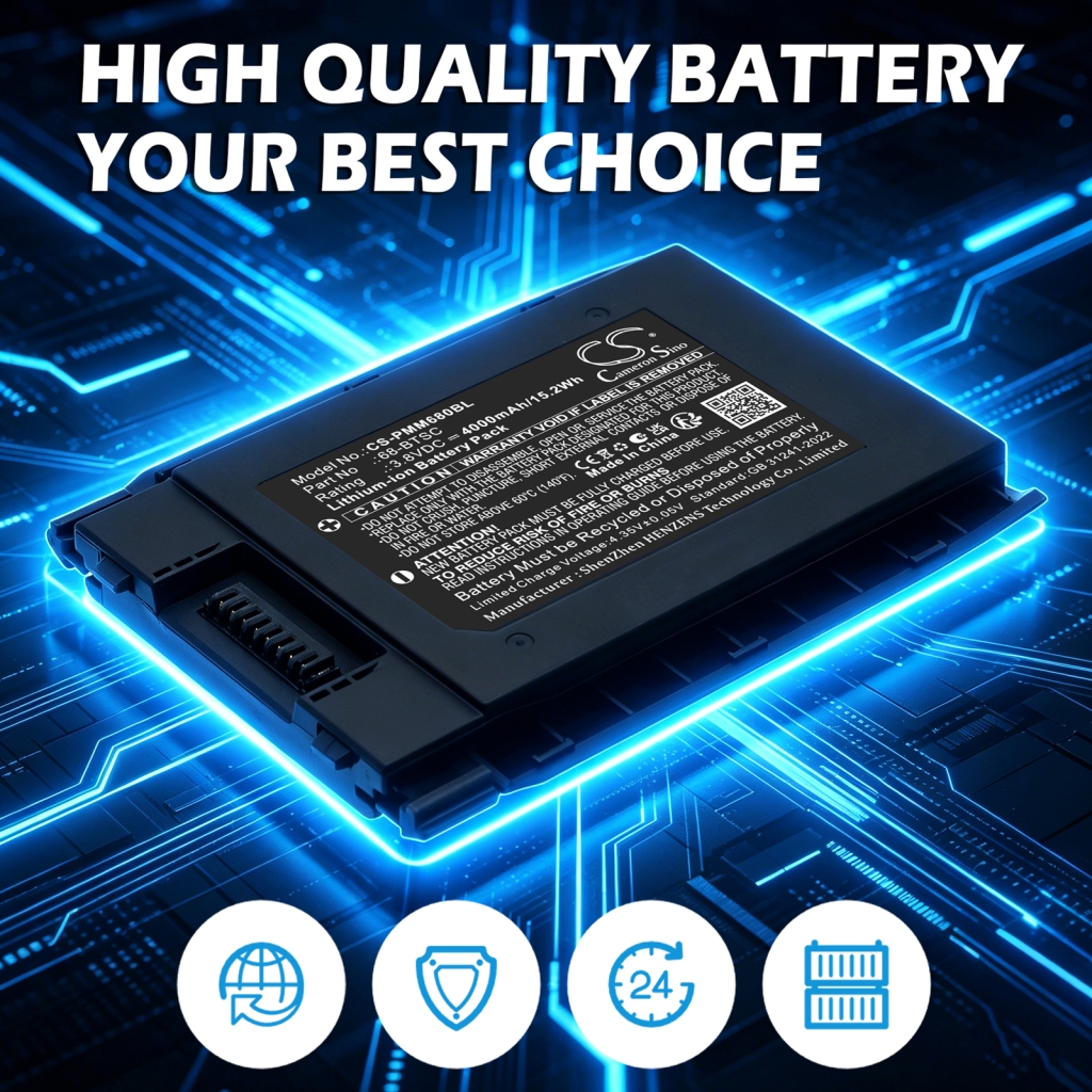 Batterij compatibel met Point mobile CS-PMM680BL