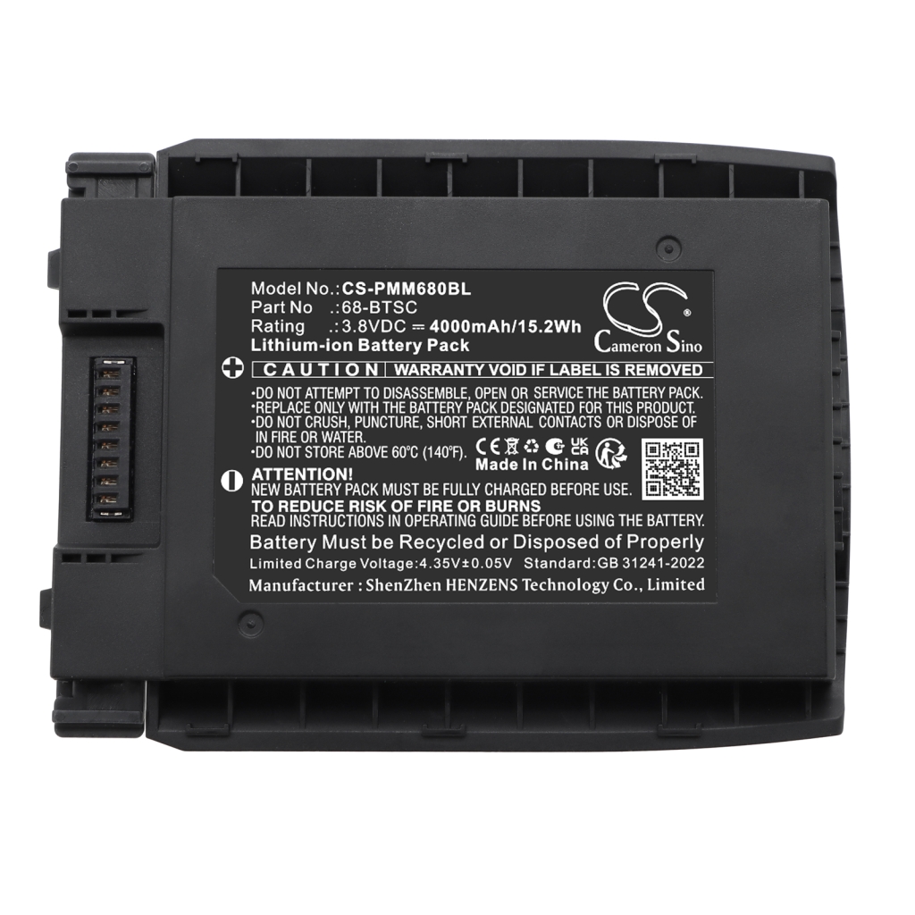 Batterij compatibel met Point mobile CS-PMM680BL