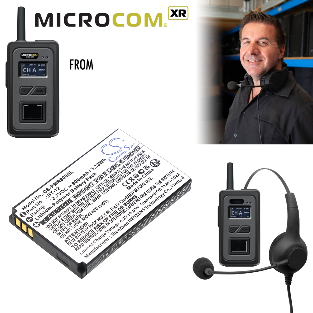 Draadloze telefoon batterij JVC CS-PMR900SL