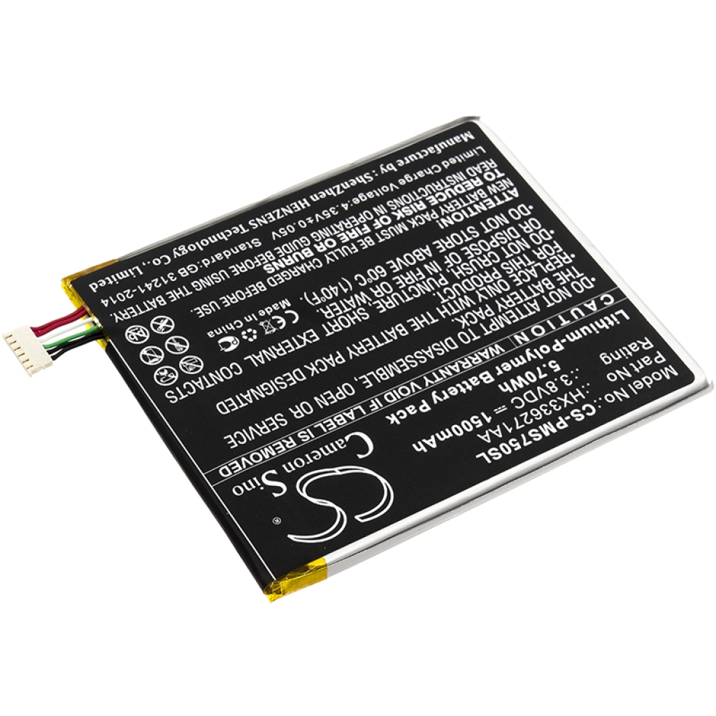 Batterie de téléphone portable Prestigio CS-PMS750SL