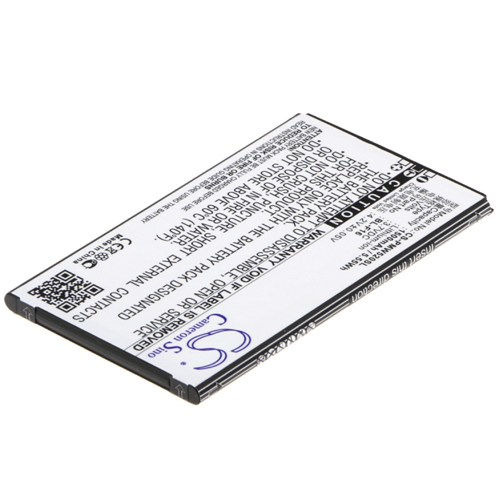 Batterijen compatibel met PHICOMM W520CN W520CN CS-PMW520SL