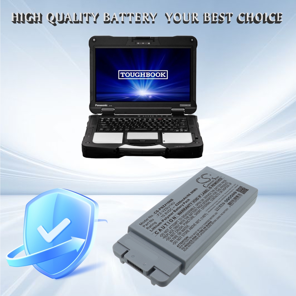 Notebook batterij Panasonic CS-PNZ410NB