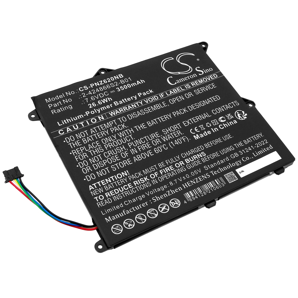 Notebook batterij Panasonic CF-XZ6F