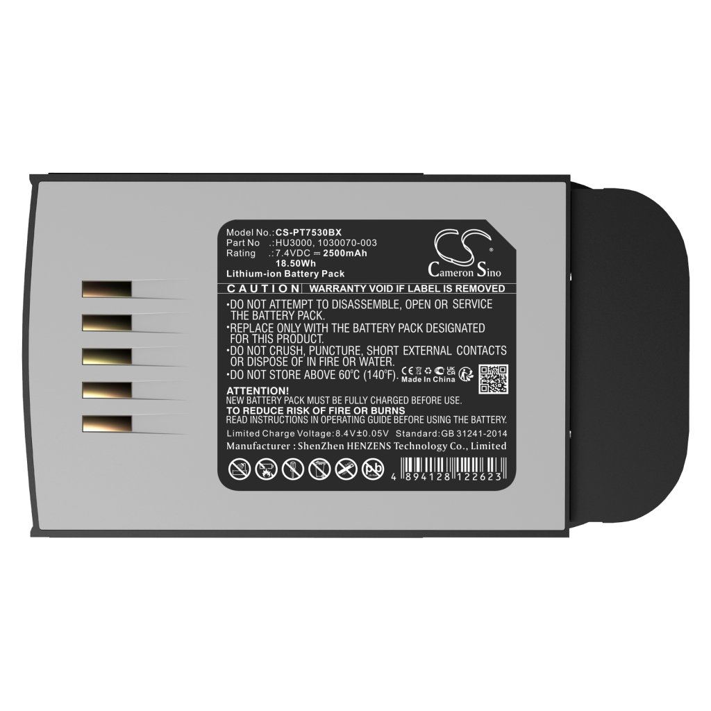 Batterie compatible avec PSION TEKLOGIX CS-PT7530BX
