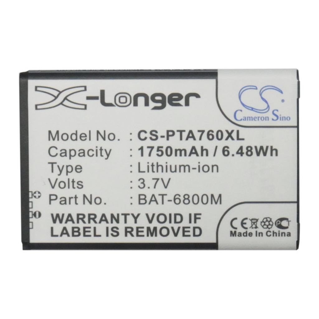 Battery compatible with Pantech