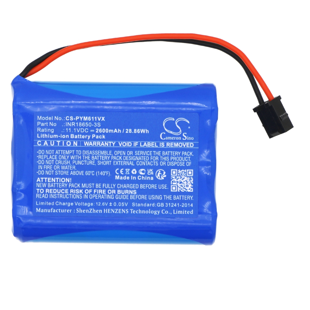 Batterijen Luidspreker Batterij CS-PYM611VX