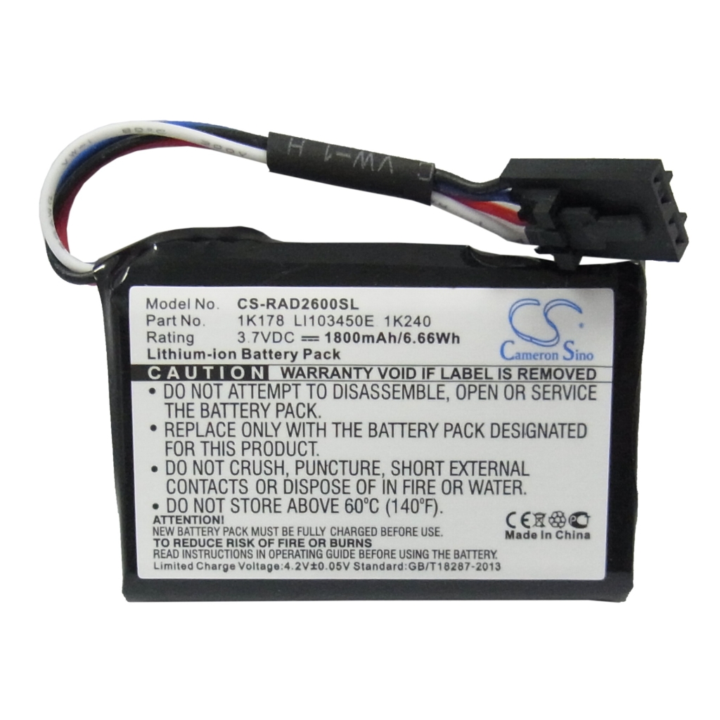 Batterijen Vervangt LI103450E