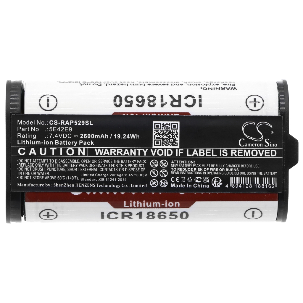 Remplacement de batterie compatible pour Ring 5E42E9