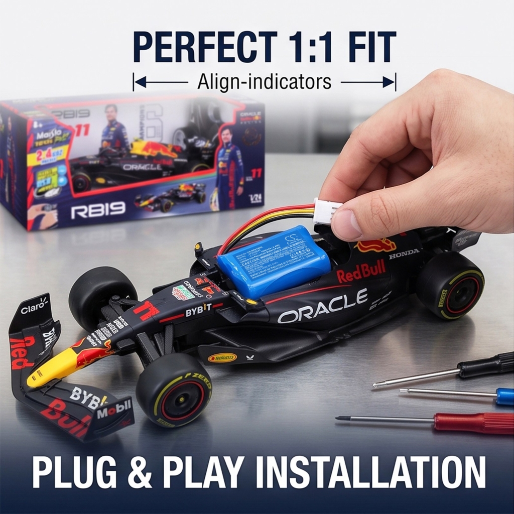 Batterijen compatibel met Maisto Red Bull Racing RB19 CS-REB190SL