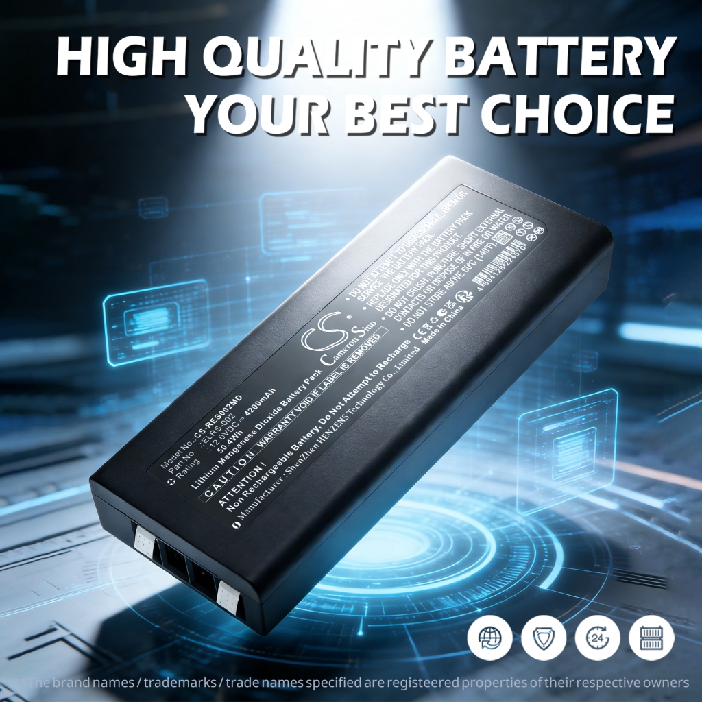 Batterij compatibel met Progetti CS-RES002MD