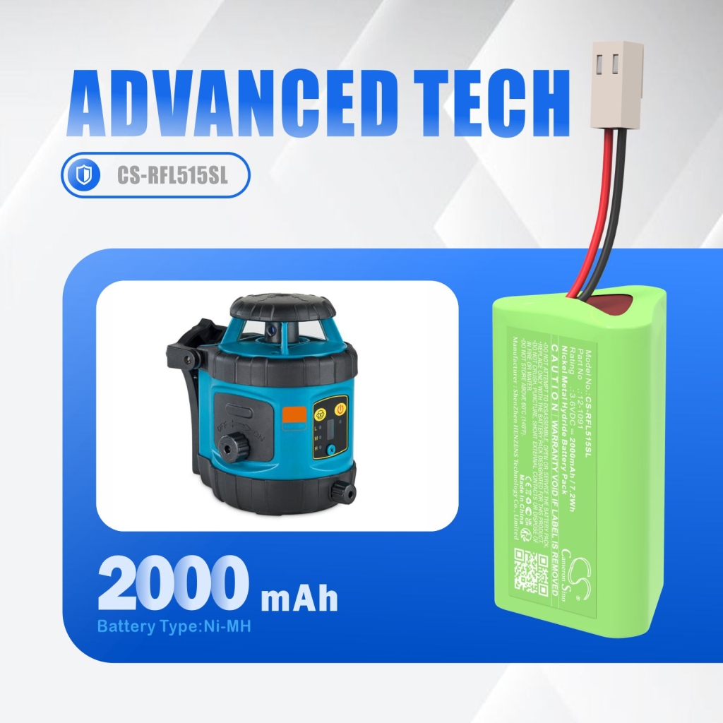 Batterij voor elektrisch gereedschap Geo-fennel CS-RFL515SL