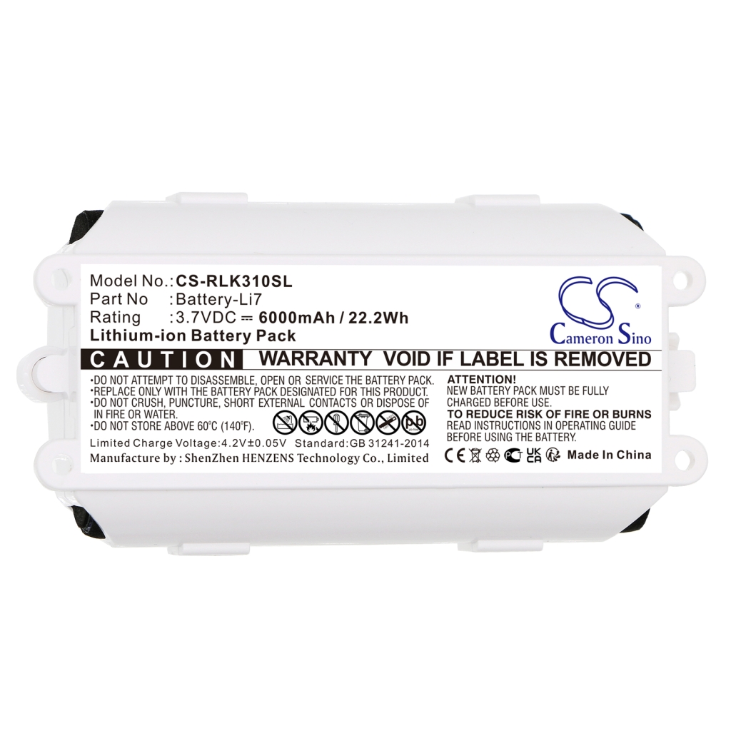 Batterijen Vervangt Li16