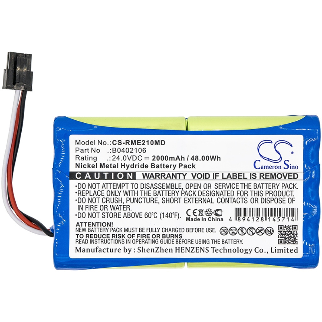 Batterij Vervangt B0402106