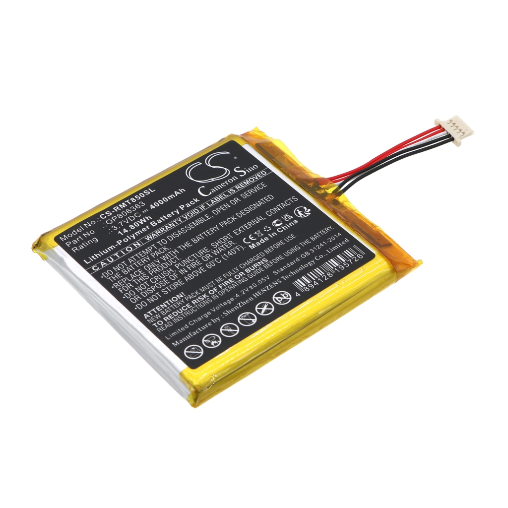 Batterij Vervangt OP806363