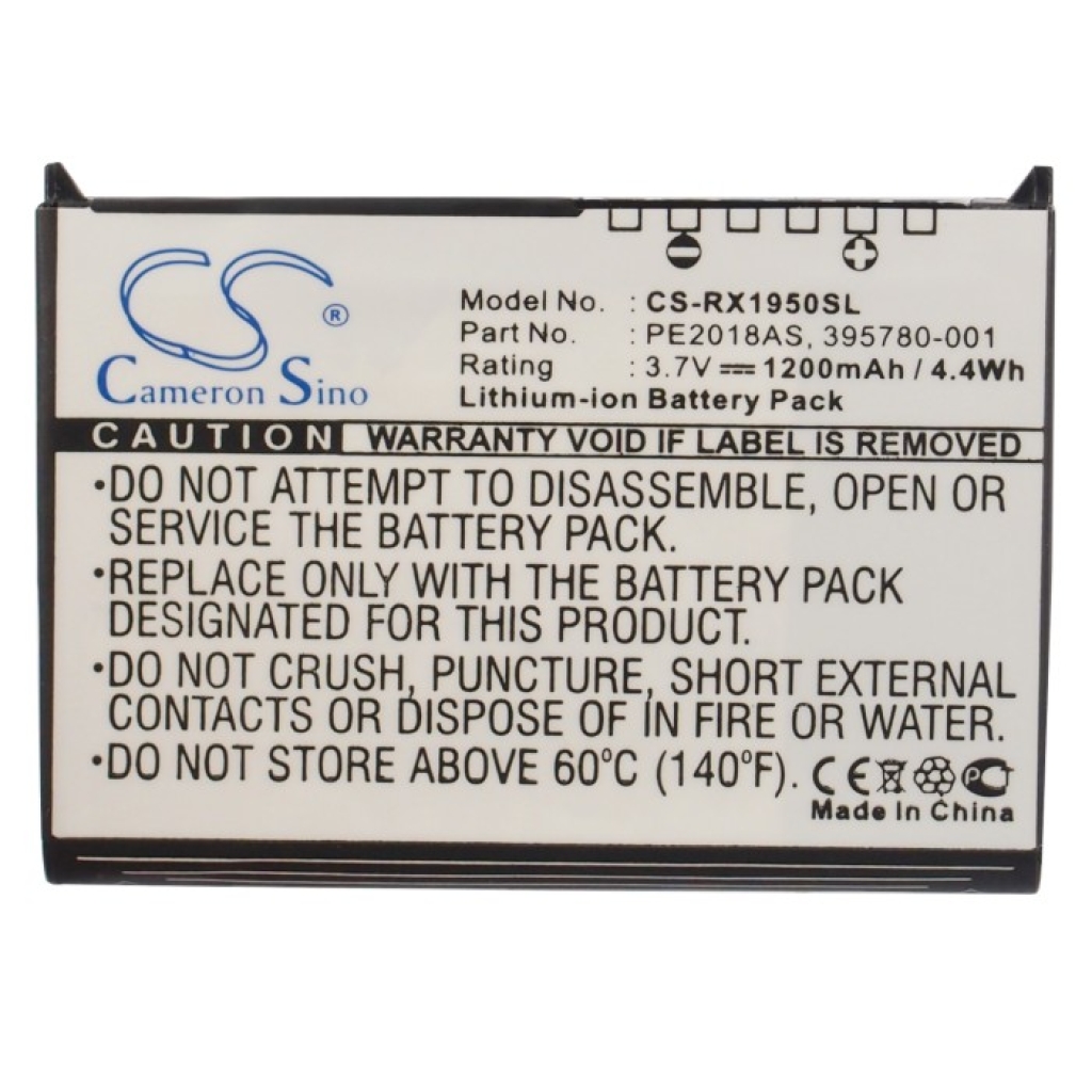 Tablette Batterie HP CS-RX1950SL