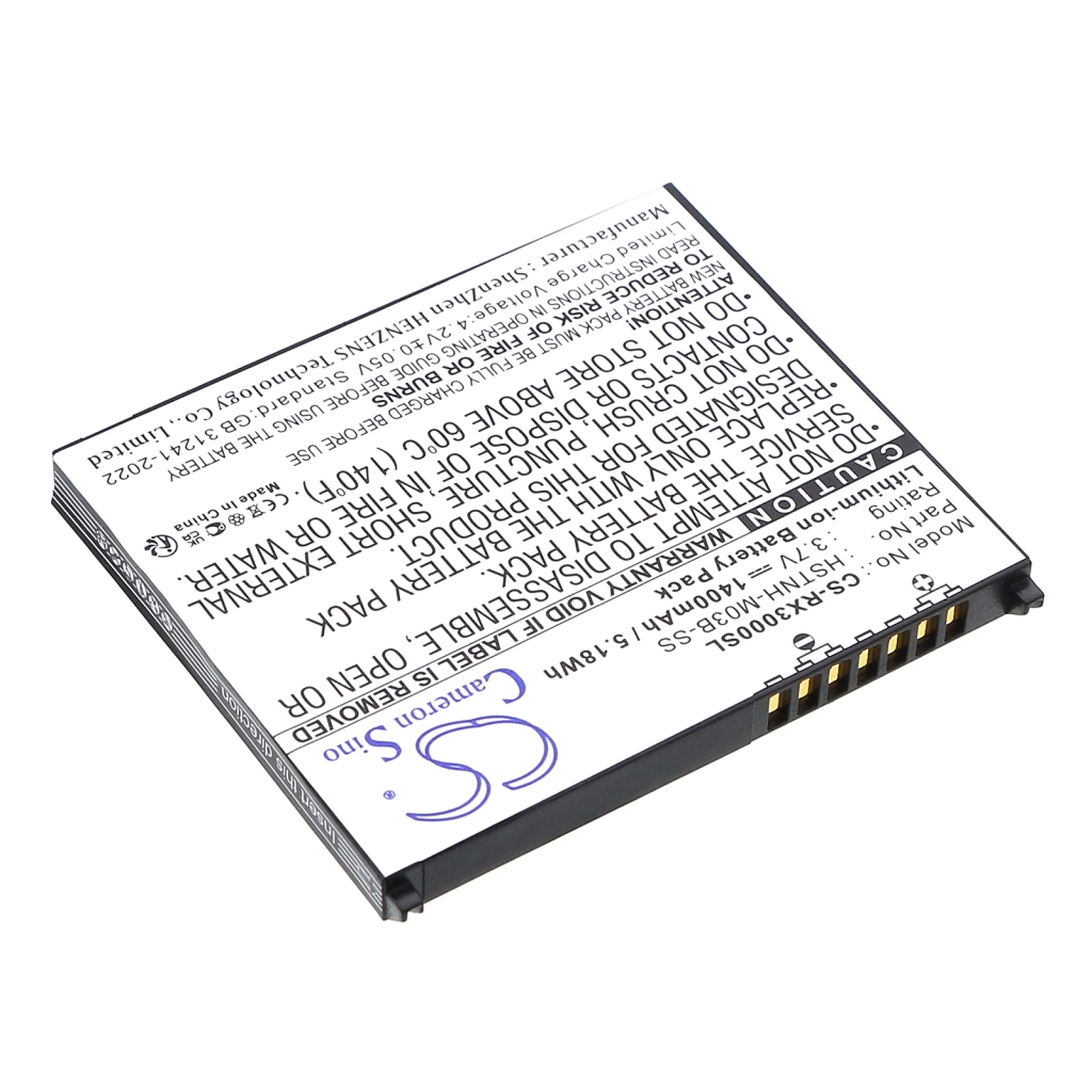 Tablette Batterie HP CS-RX3000SL
