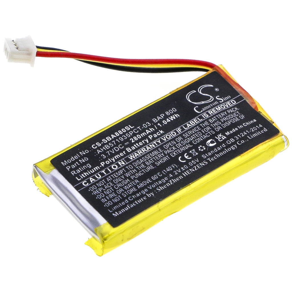 Batterie de casque d'écoute sans fil Sennheiser CS-SBA880SL