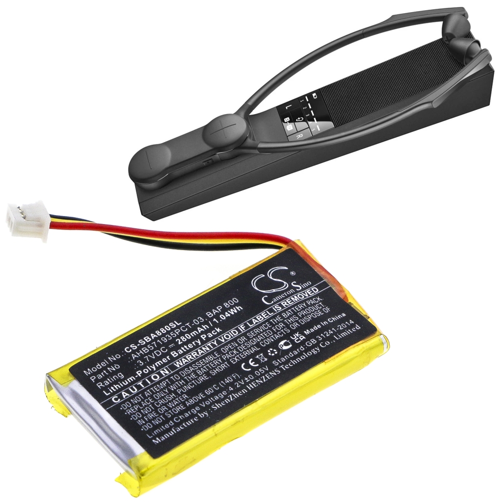 Batterie de casque d'écoute sans fil Sennheiser CS-SBA880SL