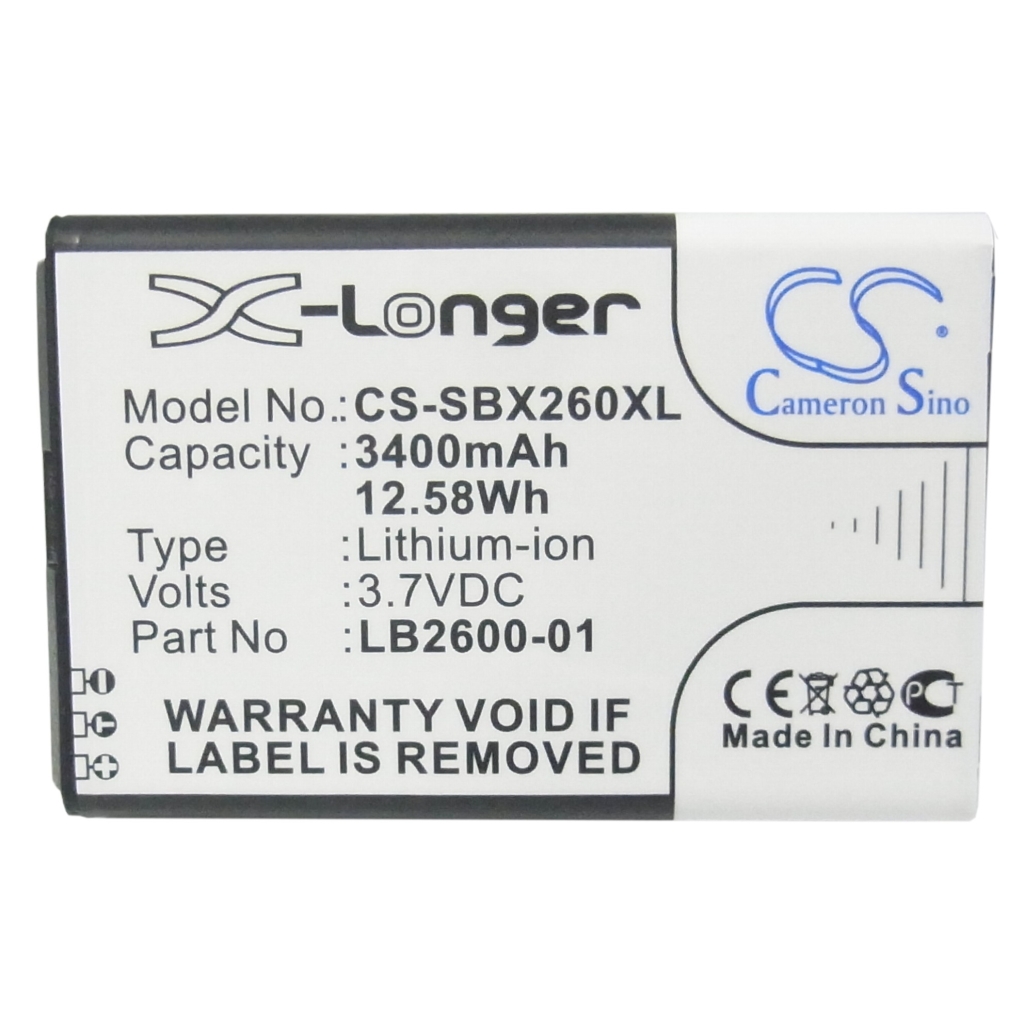 Batterijen Vervangt LB2600-01