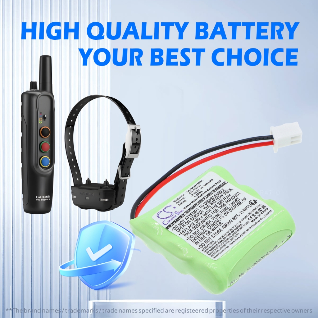 Batterij voor Tri-Tronics 1107000 CS-SCM103SL