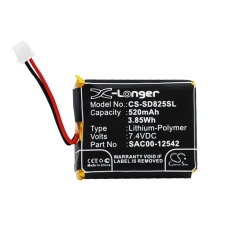 Remplacement de batterie compatible pour SportDog SAC00-12542