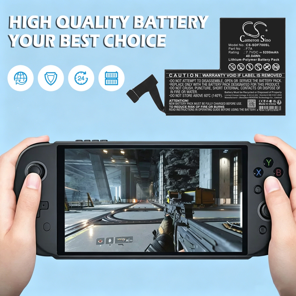 Batterij compatibel met Steam CS-SDF700SL