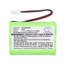 Remplacement de batterie compatible pour Dogtra BP2T,BPRR,PSU-BPRR