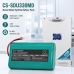 Batterij compatibel met Sanyo CS-SDU330MD