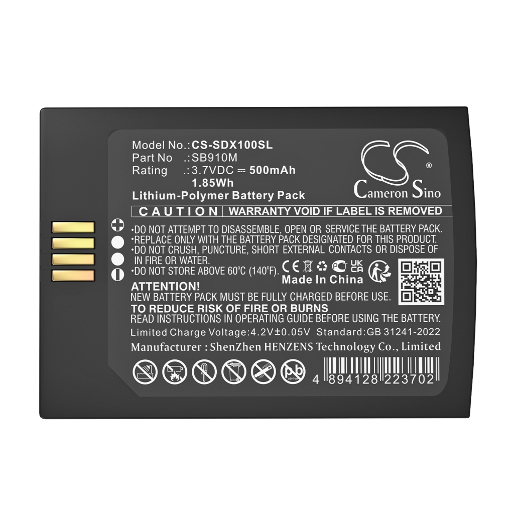 Batterijen Audio device batteries CS-SDX100SL