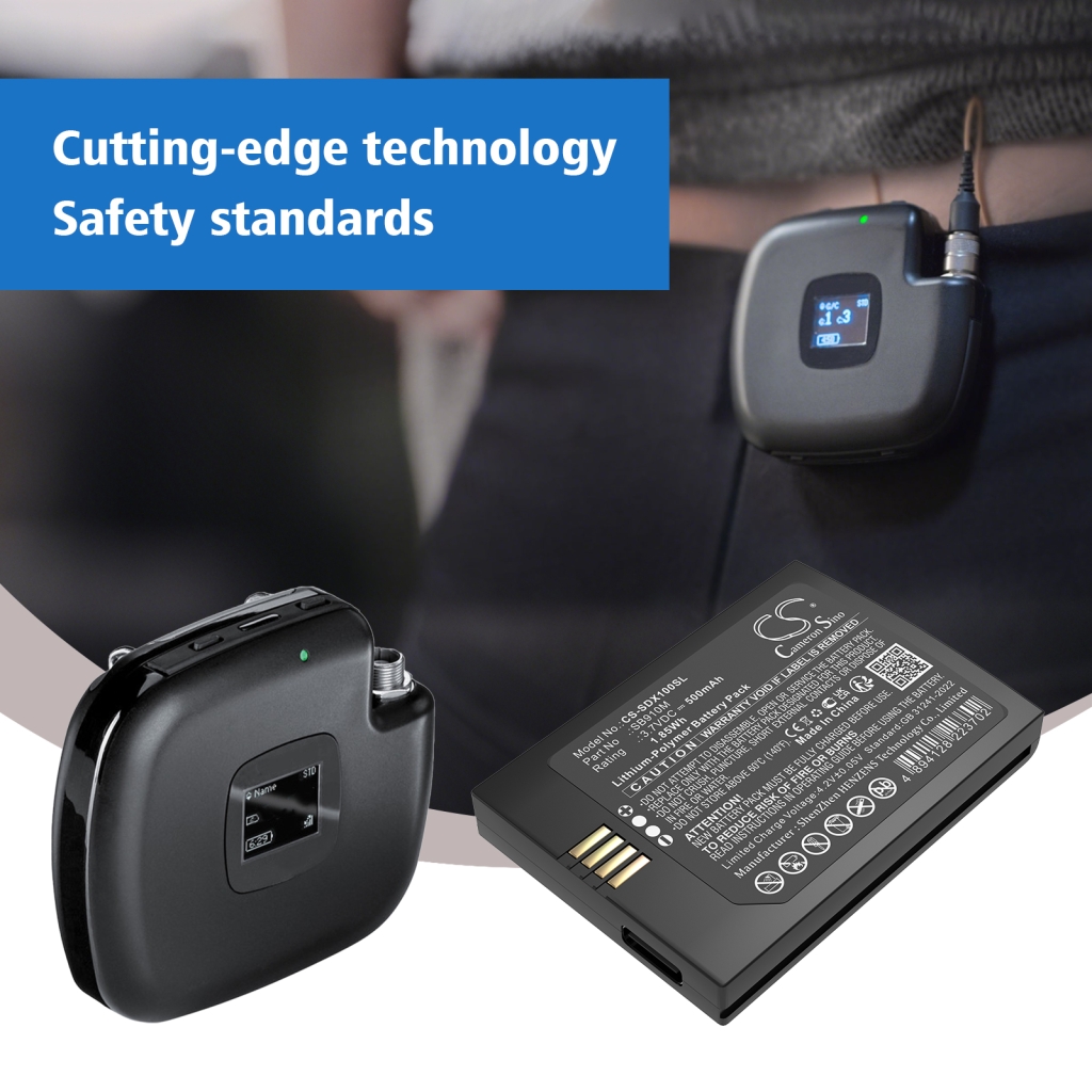 Batterijen Audio device batteries CS-SDX100SL