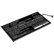 Compatibele batterijvervanging voor Safran TLP050A1
