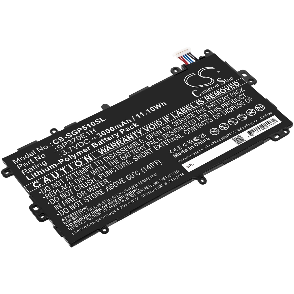 Batterij Vervangt SP3770E1H