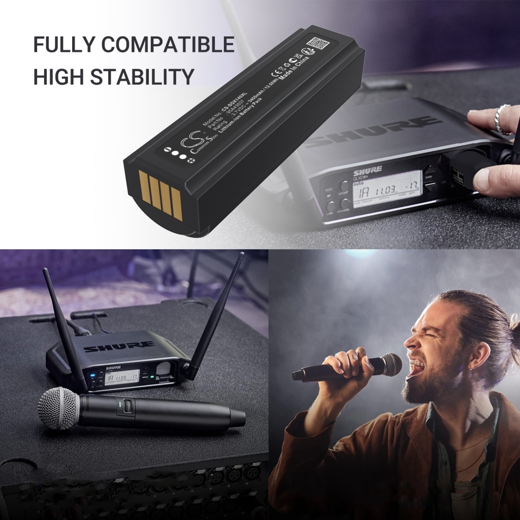 Batterijen Microfoon batterij CS-SGX140XL