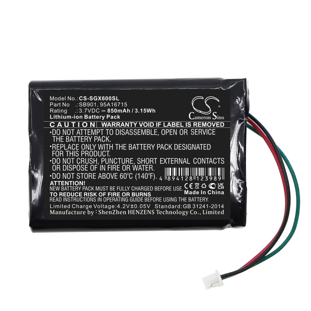 Batterij Vervangt SB901A