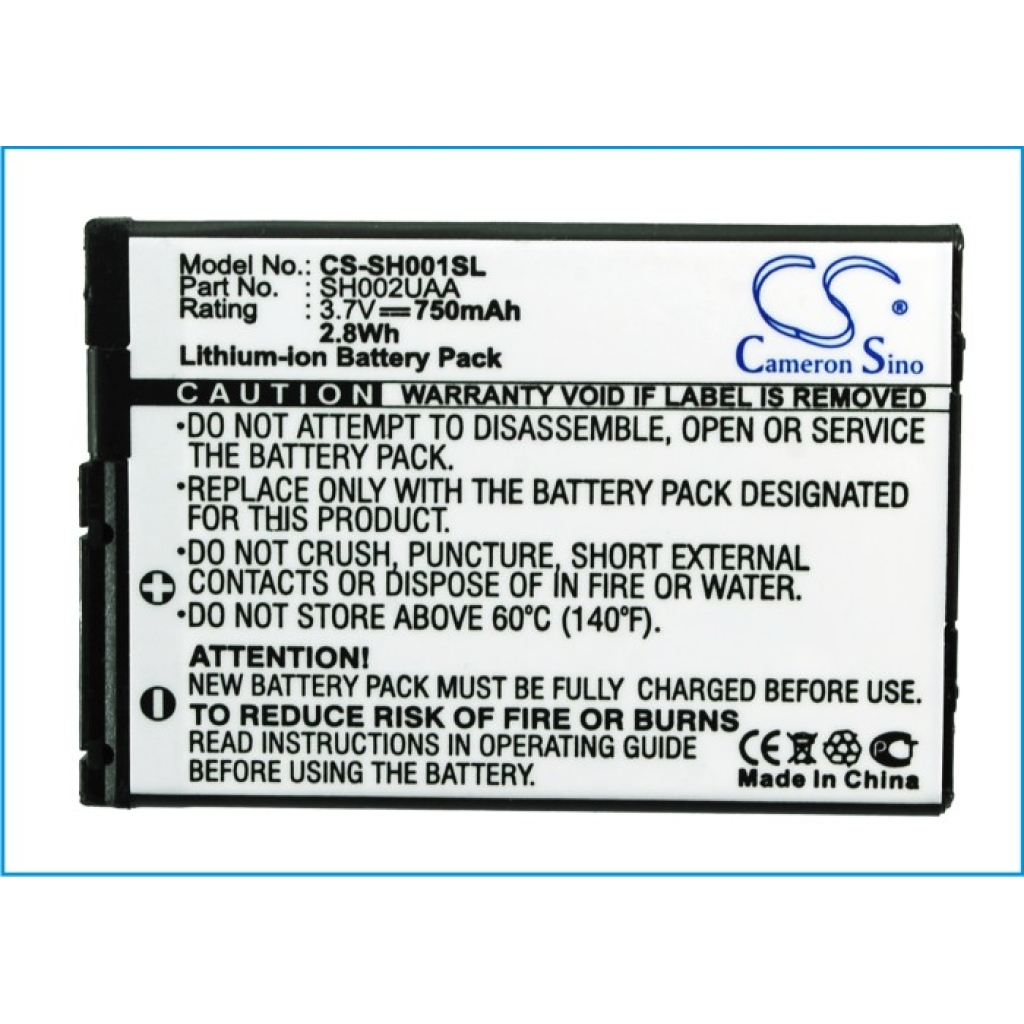 Batterij Vervangt SH001UAA