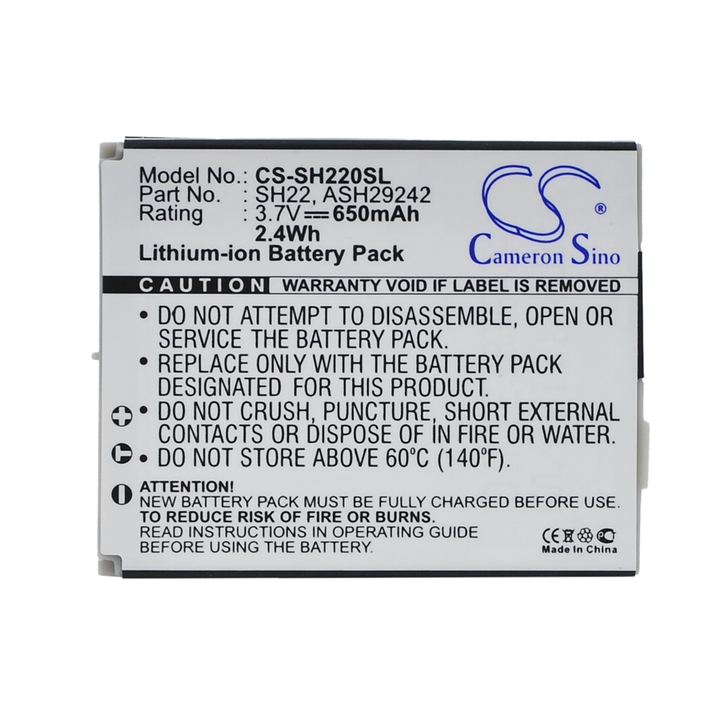 Batterie de téléphone portable Sharp CS-SH220SL