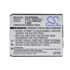 Remplacement de batterie compatible pour Sharp ASH29242,SH22