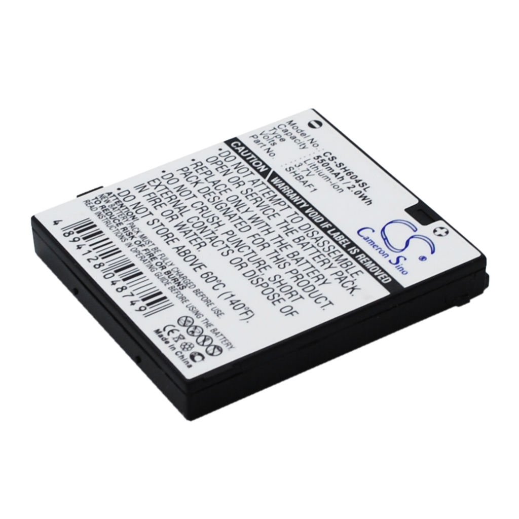 Remplacement de batterie compatible pour Sharp SHBAF1