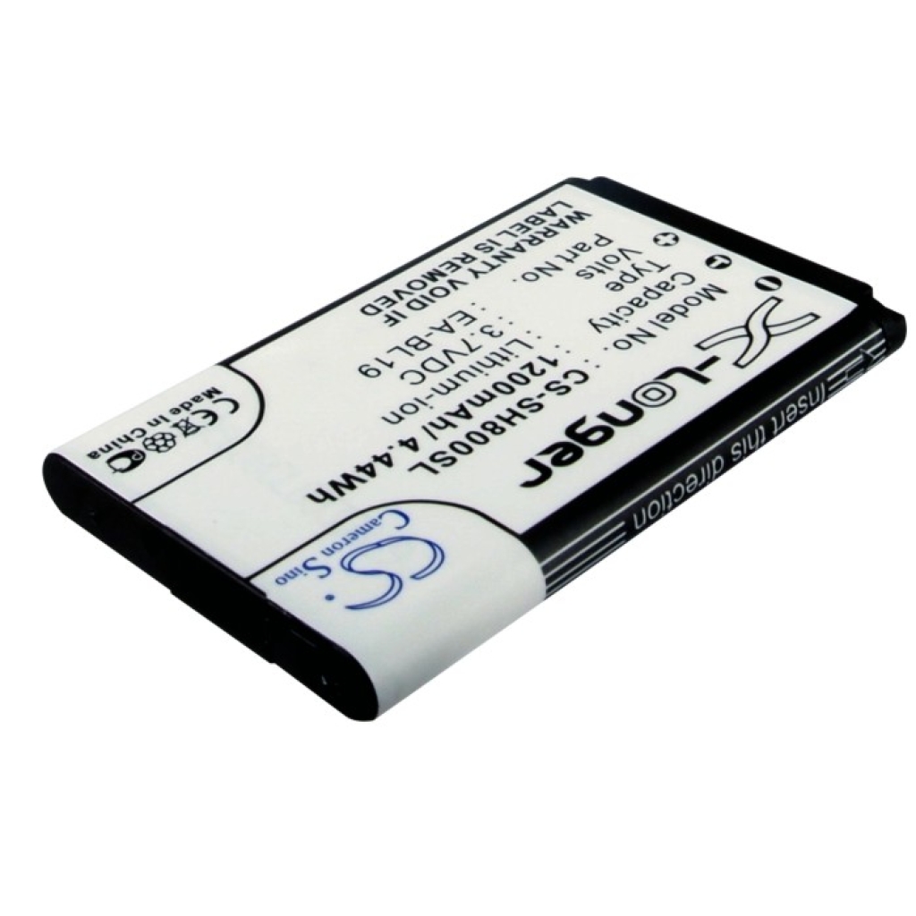 Batterij compatibel met Sharp CS-SH800SL