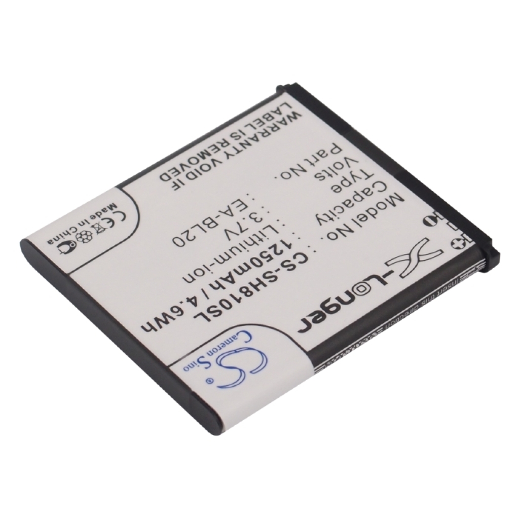 Batterij compatibel met Sharp CS-SH810SL