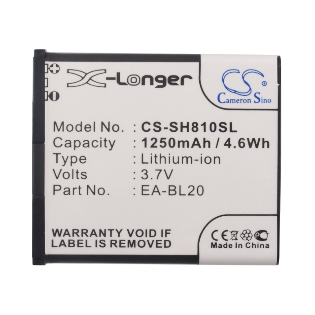 Batterij compatibel met Sharp CS-SH810SL