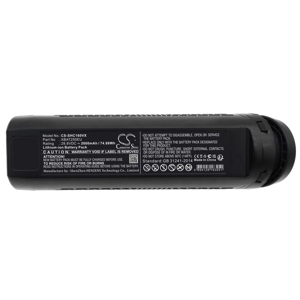 Batterij Vervangt XBAT250EU