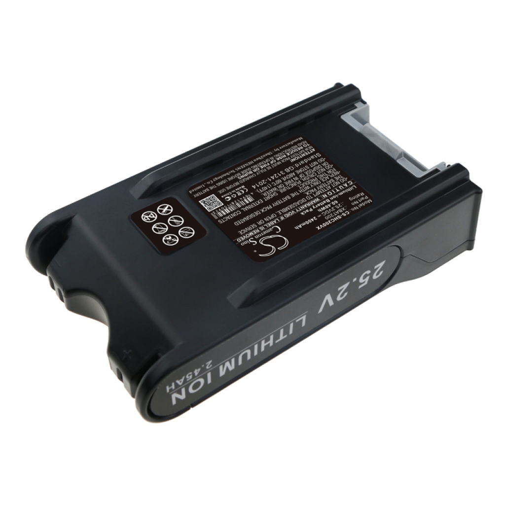 Batterijen voor stofzuigers Shark CS-SHC200VX